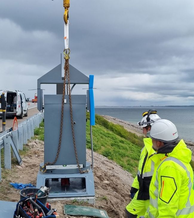 Centralstyrede bomanlæg bliver leveret til Storebælt