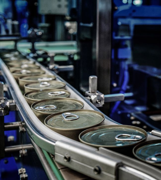 Automationsløsning i produktionen hos industrikunde